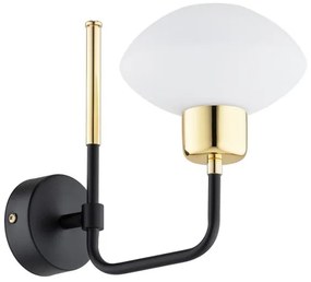 Argon 8032 - Lampada da parete RAVELLO 1xE14/15W/230V nero/oro