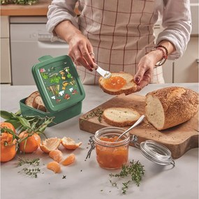Portapranzo per bambini verde Dinosaur – Snips