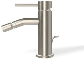 Miscelatore bidet in ottone nickel spazzolato Spillo Up Fima Carlo Frattini