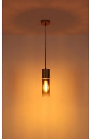 Globo 21000HCA - Lampada a sospensione con cavo ANNIKA 1xE27/25W/230V diam. 10,5 cm