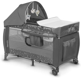Lionelo - Culla da viaggio SVEN PLUS grigio