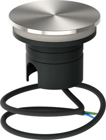 Faretto LED interrato da Giardino 6W IP67 Luce Radente 360°- Inox