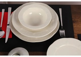 Set da tavola 24 pezzi, bianco/porcellana