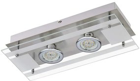 Briloner 3552-022 - Plafoniera LED PURISTA 2xLED/5W/230V