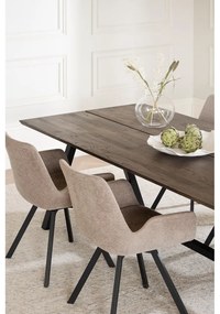 Set di sedie da pranzo beige in imbottito 2 pz Norwell – Rowico