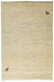 Gabbeh Tappeto persiano 60x90 Beige (Iran) Annodato A Mano