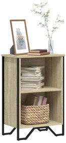 Libreria rovere sonoma 50x31x74,5 cm in legno multistrato