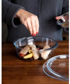 Pirofila da forno con coperchio PYREX 2,1 l