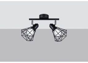 Sollux SL.1106 - Faretto ARTEMIS 2xE14/40W/230V nero