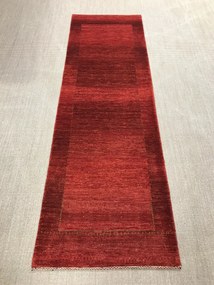 Loribaft Tappeto persiano 280 x 90 Rosso (Iran) Annodato A Mano