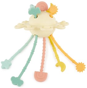 Bieco - Giocattolo di motricità in silicone con attività - banana