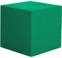 Pouf da Giardino 50x50 cm in Resina Arkema Iris Pouf Verde Scuro