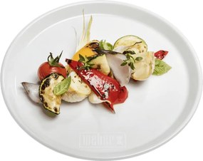 Piatto Weber in porcellana, piccolo, 2 pezzi.