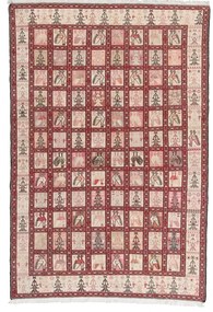 Kilim Tappeto 290 x 200 Beige (Iran) Annodato A Mano