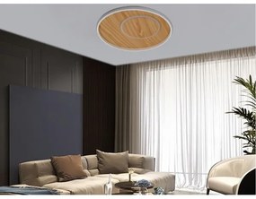 Plafoniera LED dimmerabile LED/65W/230V 3000-6500K marrone + telecomando