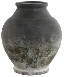Vaso Home ESPRIT Grigio Terracotta Orientale 28 x 28 x 33 cm