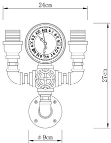 Globo 43000W2 - Applique BAYUDA 2xE27/60W/230V