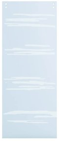 Anta per porta scorrevole Gemini in vetro serigrafato, L 86 x H 215 cm spessore 8 mm, apertura sinistra