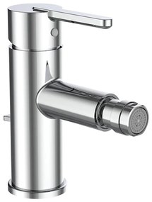 LAUFEN H3410810041141 - Miscelatore bidet con scarico e troppopieno LUA cromo lu