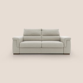 Magnolia divano letto con materasso alto 18 cm morbido schienale alto in tessuto smacchiabile T05