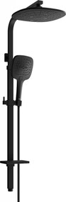 Mexen Q17 colonna doccia, nera - 798171795-70