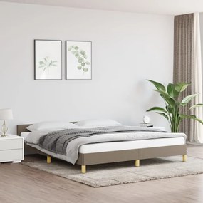 Giroletto Senza Materasso Tortora 160x200 Cm İn Tessuto /