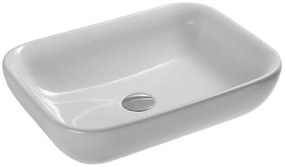 Hatria Happy Hour lavabo 55x40 cm rettangolare da appoggio bianco Y0QQ01