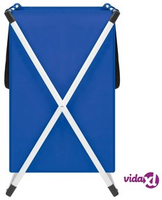 vidaXL Portabiancheria Blu