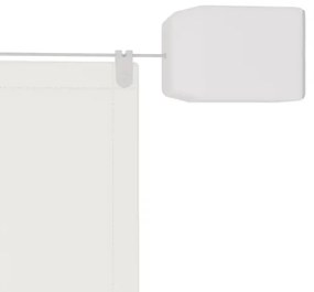 Paravento Verticale Bianco 250x360 cm Tessuto Oxford