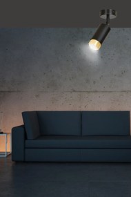 Lampada da soffitto e parete in Acciaio HIRO GU10