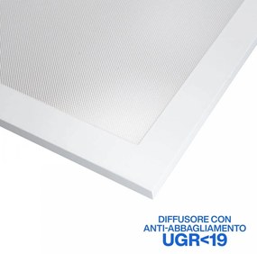 Pannello LED a Sospensione 60x60 42W CCT UGR19 - PHILIPS CertaDrive Colore Bianco Variabile CCT