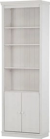 Libreria in legno di pino bianco 74x223 cm Anita - Støraa