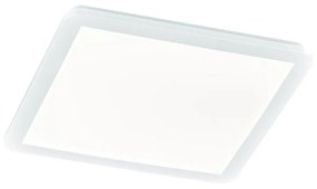 Plafoniera LED quadrata bianca Camillus, 40 x 40 cm - Trio
