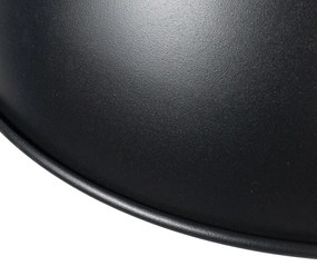 Lampada a sospensione intelligente nera con oro 3 luci incl. Wifi A60 - Magnax