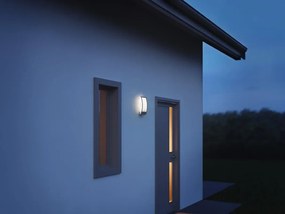 Applique moderno da esterno L 22 N ant grigio con sensore di movimento STEINEL IP44