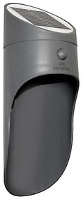 Applique a LED solare con sensore PALESA LED/1W/3,7V IP65 1800 mAh grigio