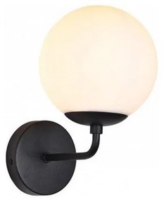 Redo 01-3148 - Applique BOWLING 1xE27/42W/230V nero