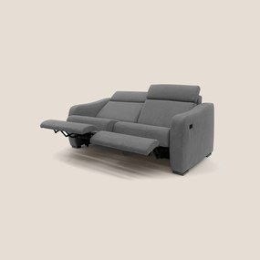 Gummy Divano con meccanismo relax elettrico grigio