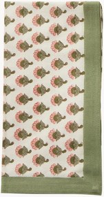 Set di 4 tovaglioli in cotone fatti a mano Gita