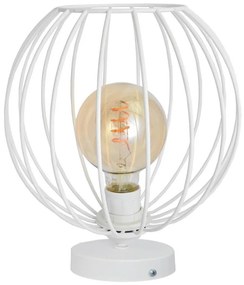 Lampada da tavolo MERCURE 1xE27/15W/230V bianco