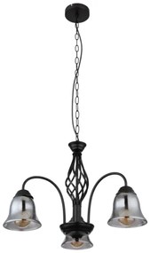 Globo 60298-3H - Lampadario a sospensione con catena GONNY 3xE27/60W/230V