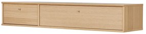 Mobile TV in rovere naturale 133x22 cm Mistral - Hammel Furniture