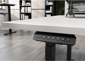 Scrivania regolabile elettricamente in altezza 80x120 cm Bedano - Germania