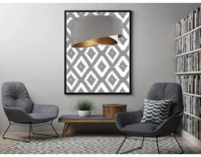 Lampadario a sospensione con filo GALAXY 1xE27/60W/230V