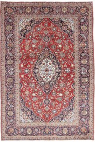 Kashan Tappeto persiano 310 x 210 Rosso (Iran) Annodato A Mano