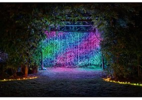 Twinkly TWW210SPP-TEU - LED RGB Tenda natalizia per esterni 210xLED 6,1m IP44 Wi-Fi