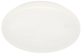 Plafoniera Nordico Kalmus Spalsh Plastica Bianco Led Integrato 12W 4000K