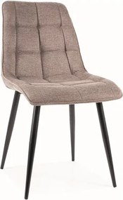 Sedia Chic Brego beige34/nero