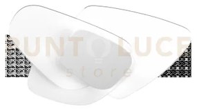 Strategy applique-plafoniera media 6 luci grigio 1196-plm-gr