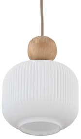 Lampadario a sospensione BALLO 1xE14/10W/230V beige